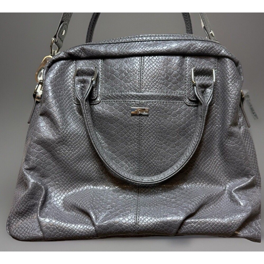 NEW - Ladies Handbag - Jewell - Thirty One Couture Street - City Charcoal Snake